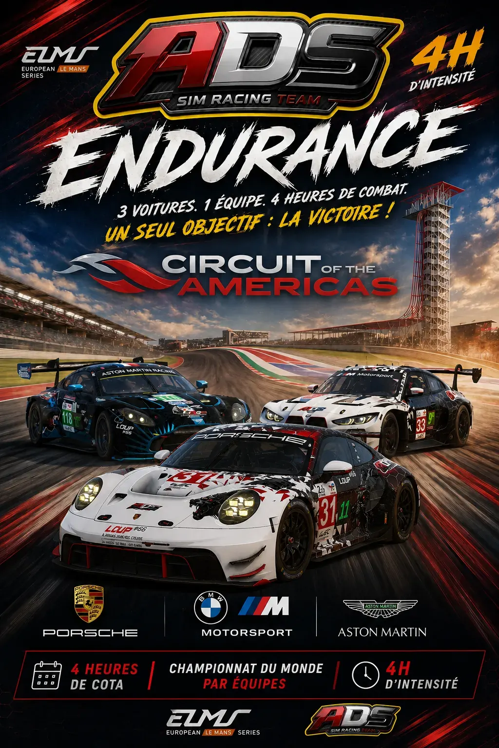 Affiche 4H COTA