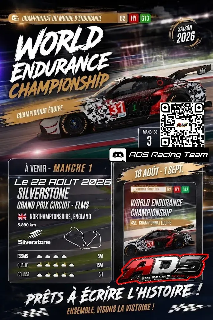Affiche championnat 3 manches